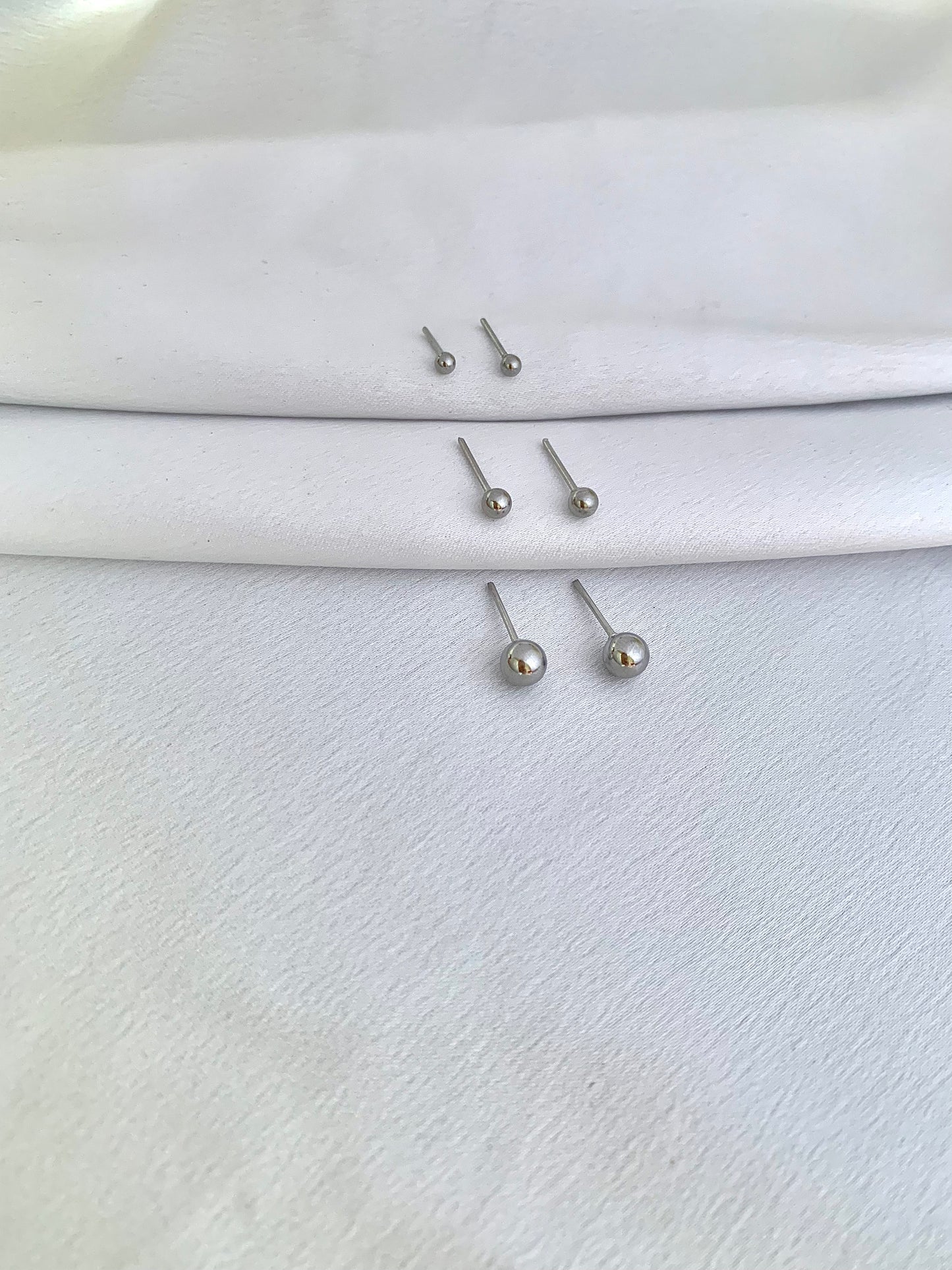 Brinquinho bolinha de aço inox - Antialérgicos