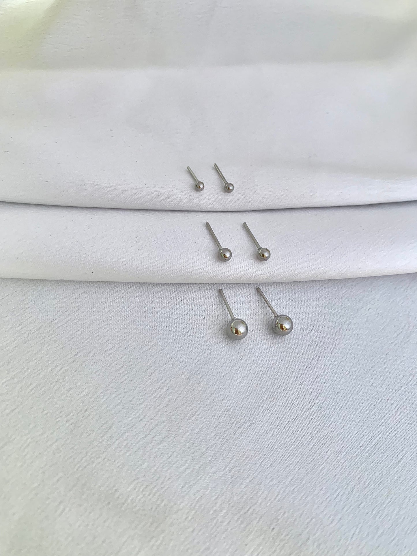 Brinquinho bolinha de aço inox - Antialérgicos