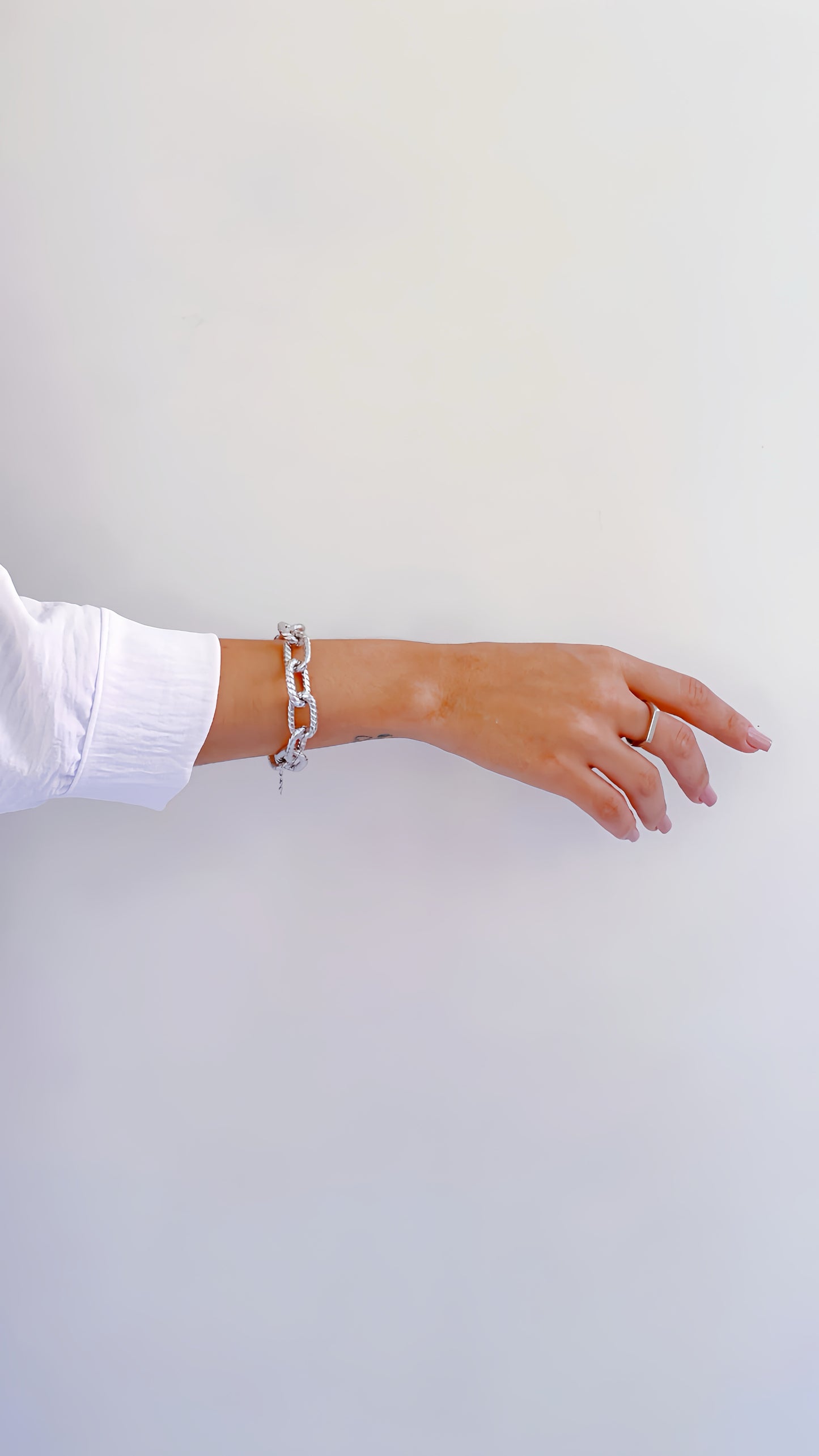 Pulseira corrente XG grossa c/aderência